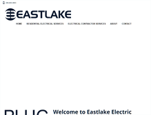 Tablet Screenshot of eastlakeelectric.com